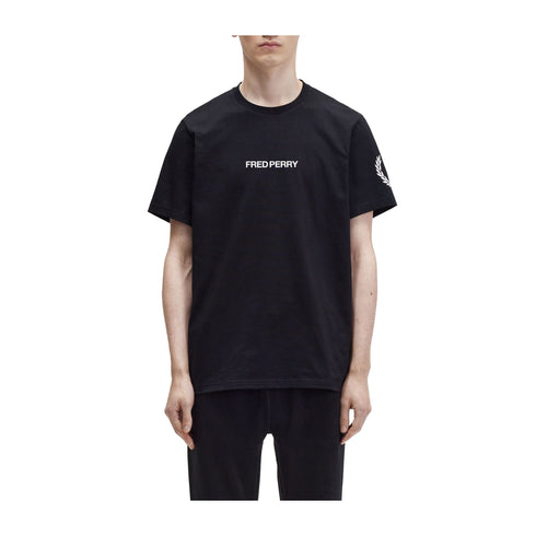 Fred Perry T-shirt T-shirt Uomo Double Branded Graphic S - Francavilla Moda